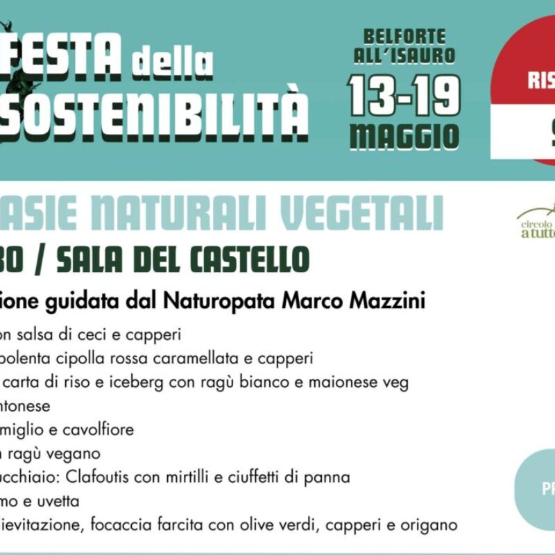 Belforte all’Isauro | Festa della SOSTENIBILITA’